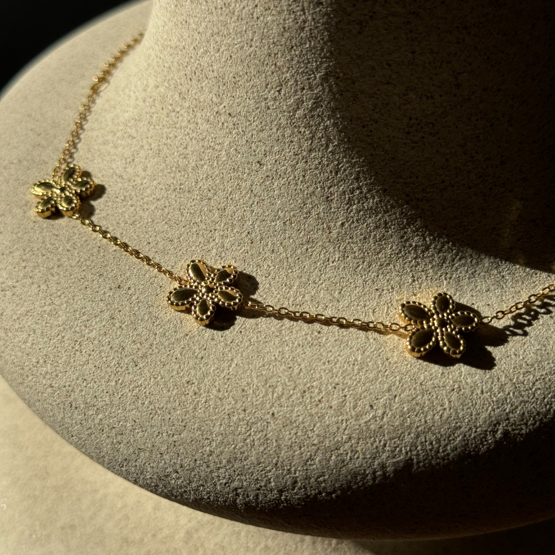Ronde de Fleurs Bracelet and Pendant Set