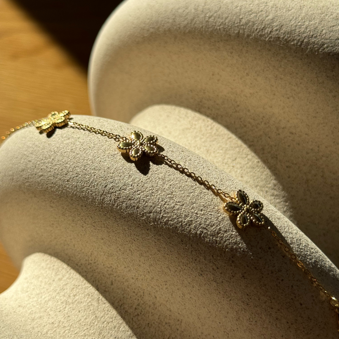Ronde de Fleurs Bracelet and Pendant Set