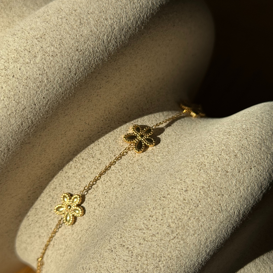 Ronde de Fleurs Bracelet and Pendant Set