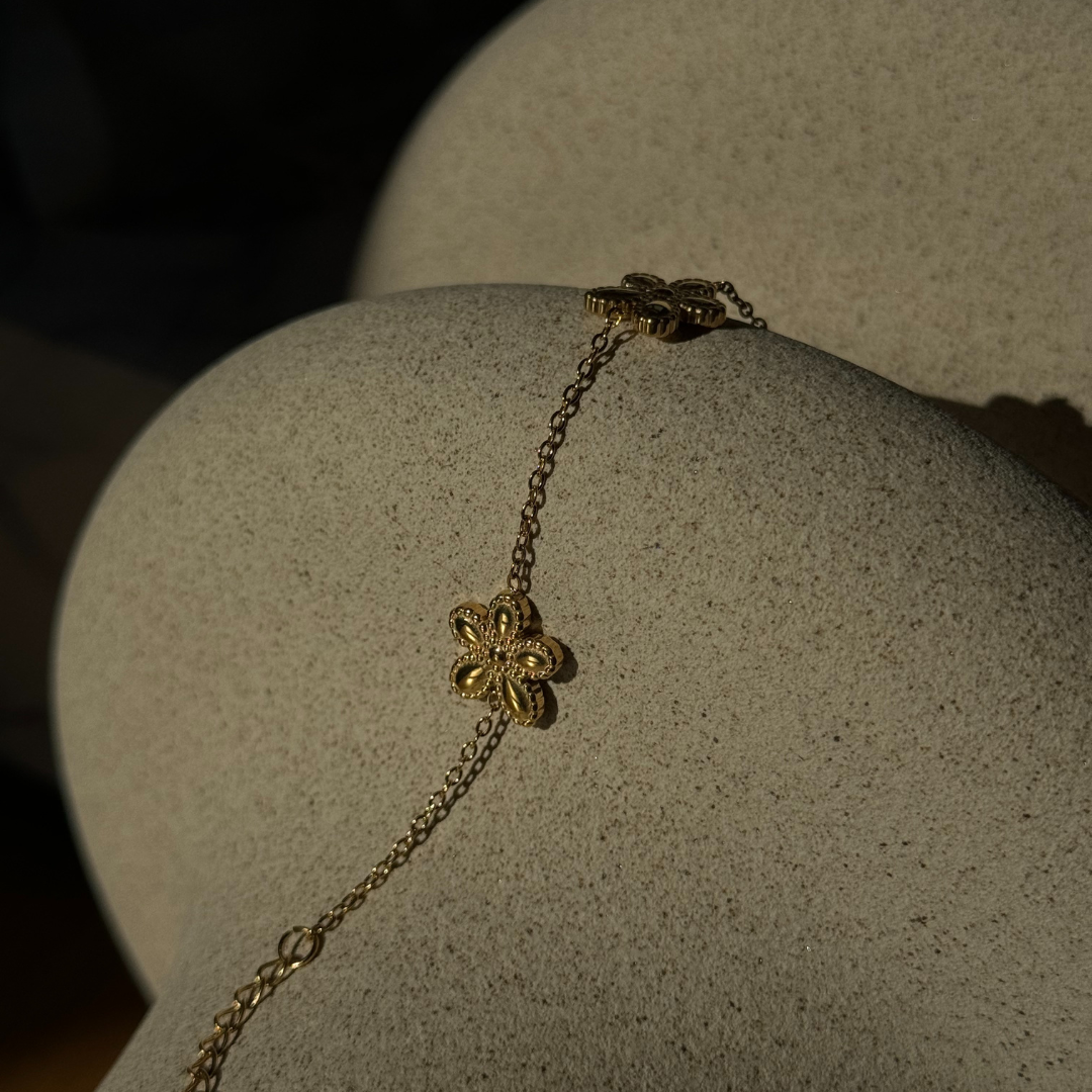 Ronde de Fleurs Bracelet and Pendant Set