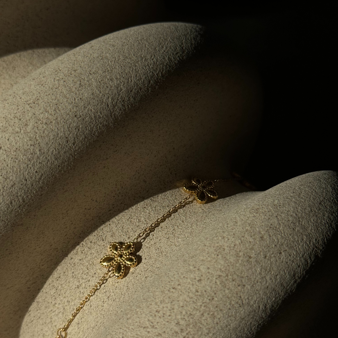Ronde de Fleurs Bracelet and Pendant Set