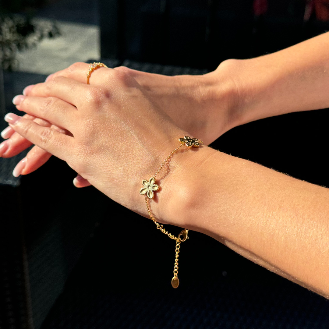 Ronde de Fleurs Bracelet and Pendant Set