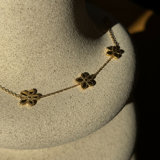 Ronde de Fleurs Bracelet and Pendant Set